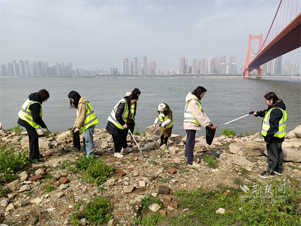 巾幗志愿者開展長江凈灘行動.jpg